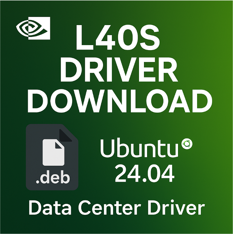 l40s ubuntu 24.04 드라이버 다운로드